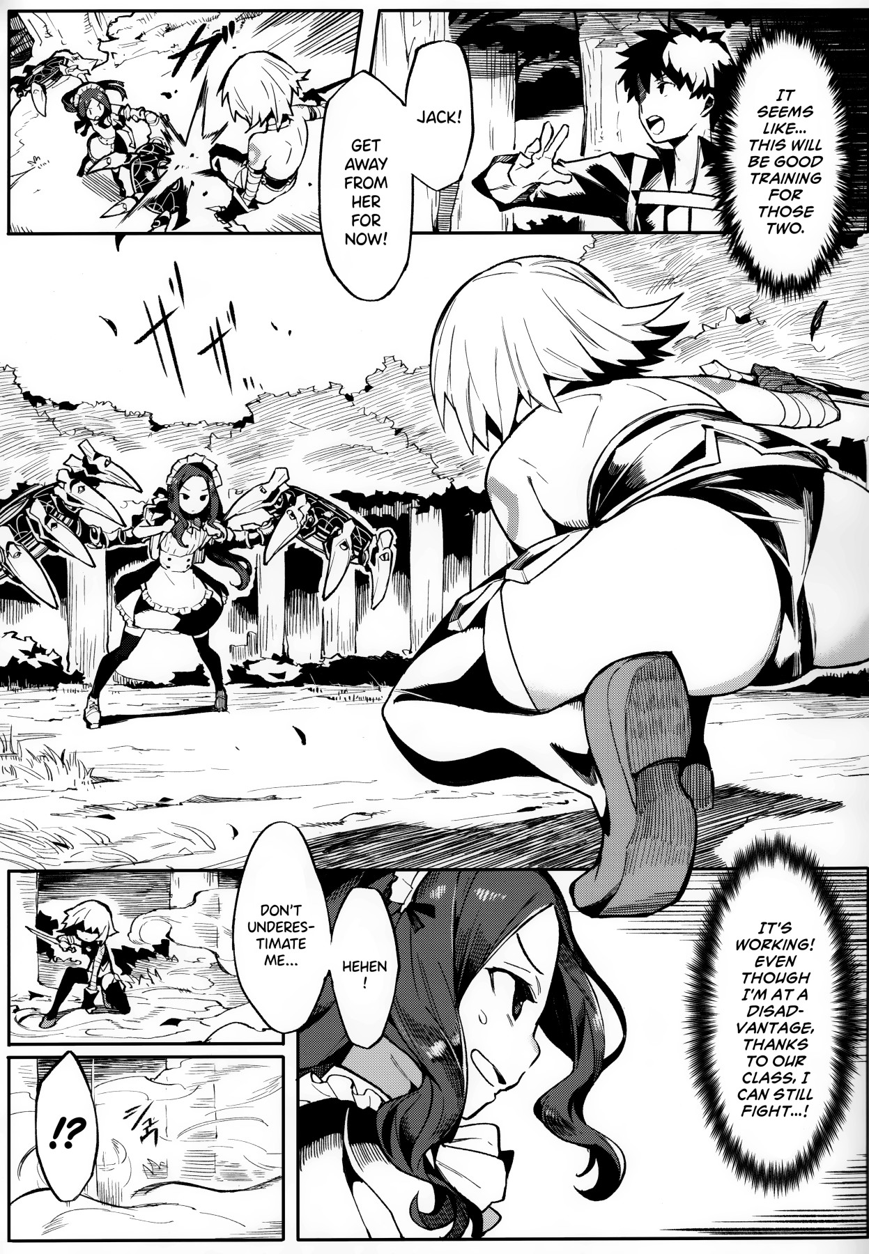 Hentai Manga Comic-Da Vinci-chan Wants To Get Stronger!!-Read-4